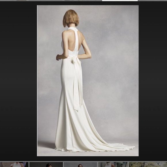 Vera Wang Dresses & Skirts - White by Vera Wang High Neck